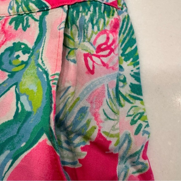 Lilly Pulitzer Women’s Dahlia Scalloped Elastic Shorts Multi-color Size M - Picture 4 of 10